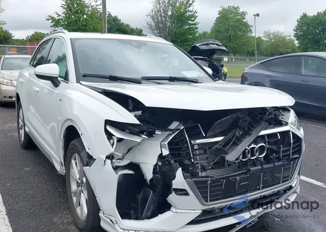 2024 Audi Q3 Premium Plus 45 Tfsi S Line Quattro Tiptronic z USA, uszkodzony, nr VIN WA1EECF34R1033594